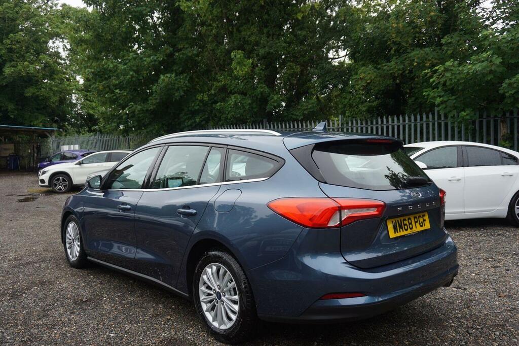 Ford Focus Estate 1.5 Ecoblue Titanium Euro 6 Ss WM68PGF Blue #5