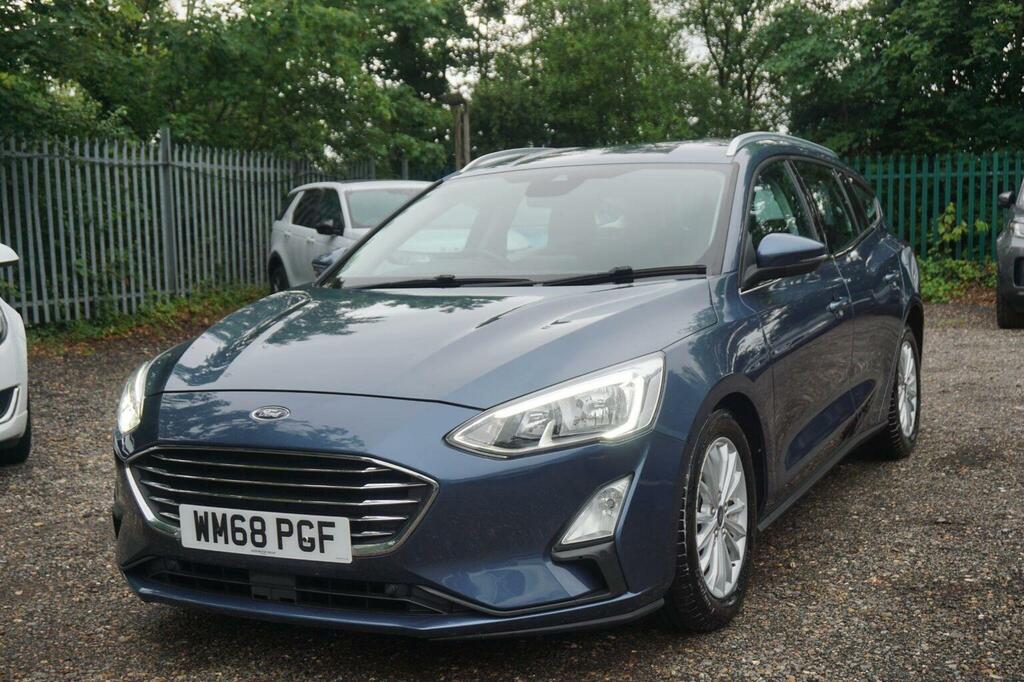 Ford Focus Estate 1.5 Ecoblue Titanium Euro 6 Ss WM68PGF Blue #3