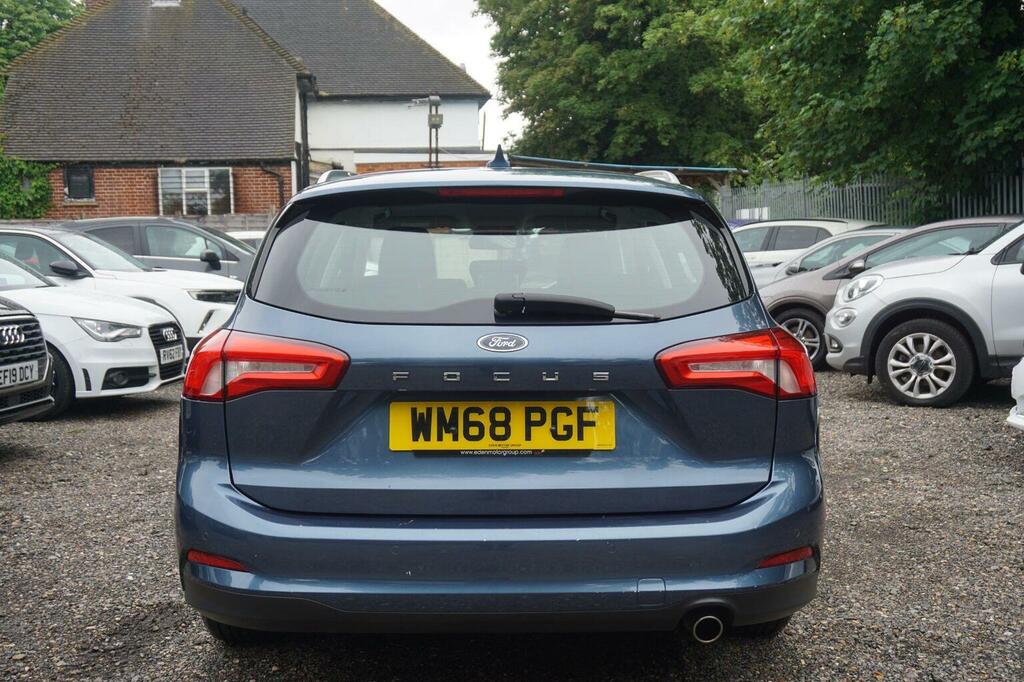 Ford Focus Estate 1.5 Ecoblue Titanium Euro 6 Ss WM68PGF Blue #6