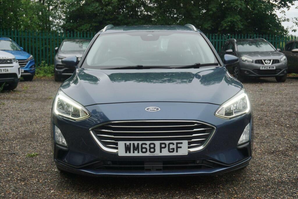 Ford Focus Estate 1.5 Ecoblue Titanium Euro 6 Ss WM68PGF Blue #2
