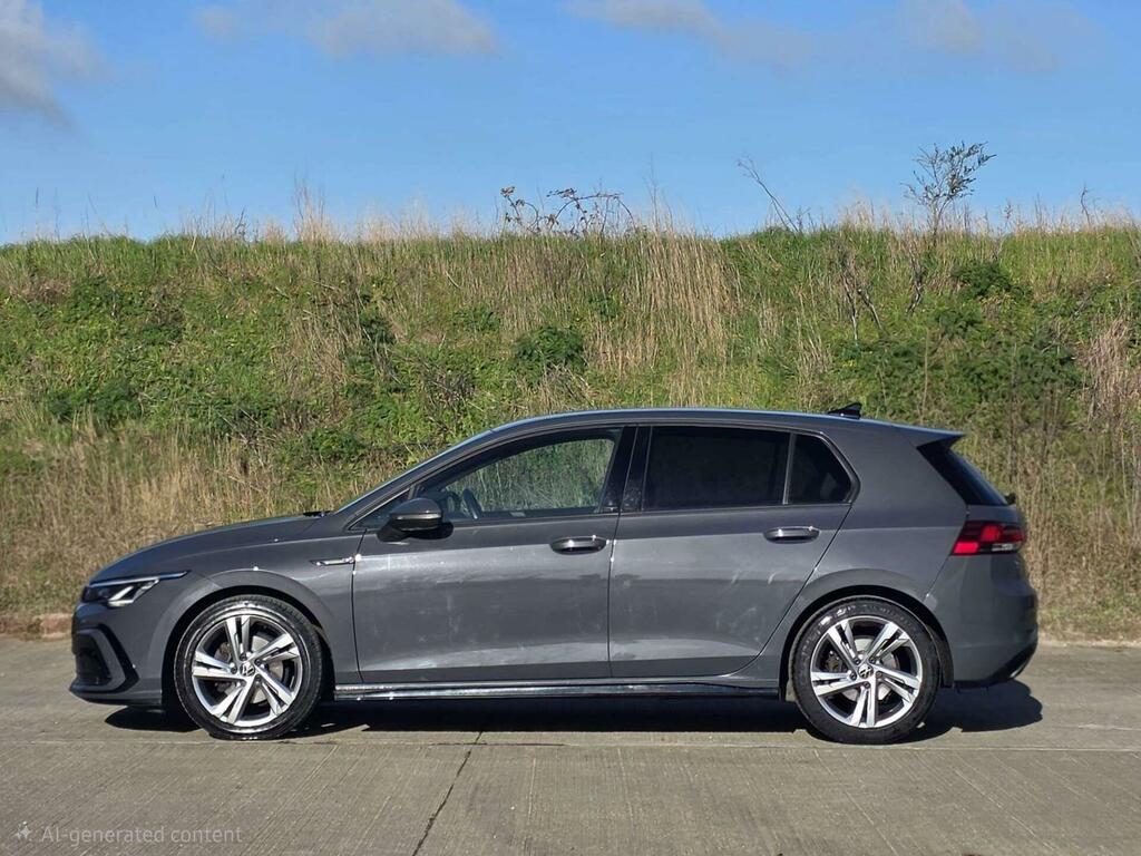 Volkswagen Golf 2.0 Tdi R-line Dsg Euro 6 Ss YB70HUH Grey #5
