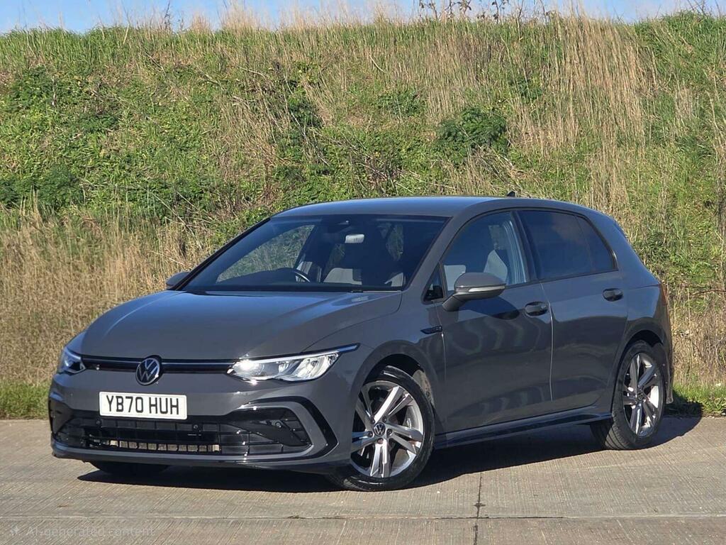 Volkswagen Golf 2.0 Tdi R-line Dsg Euro 6 Ss YB70HUH Grey #3