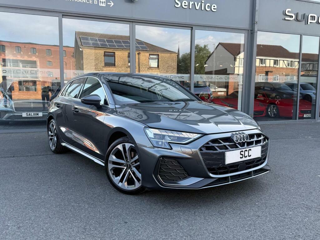 Audi A3 1.5 Tfsi 30 S Line Sportback S Tronic Euro 6 S S Grey