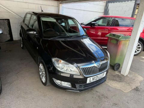 Skoda Fabia Hatchback Blue #3