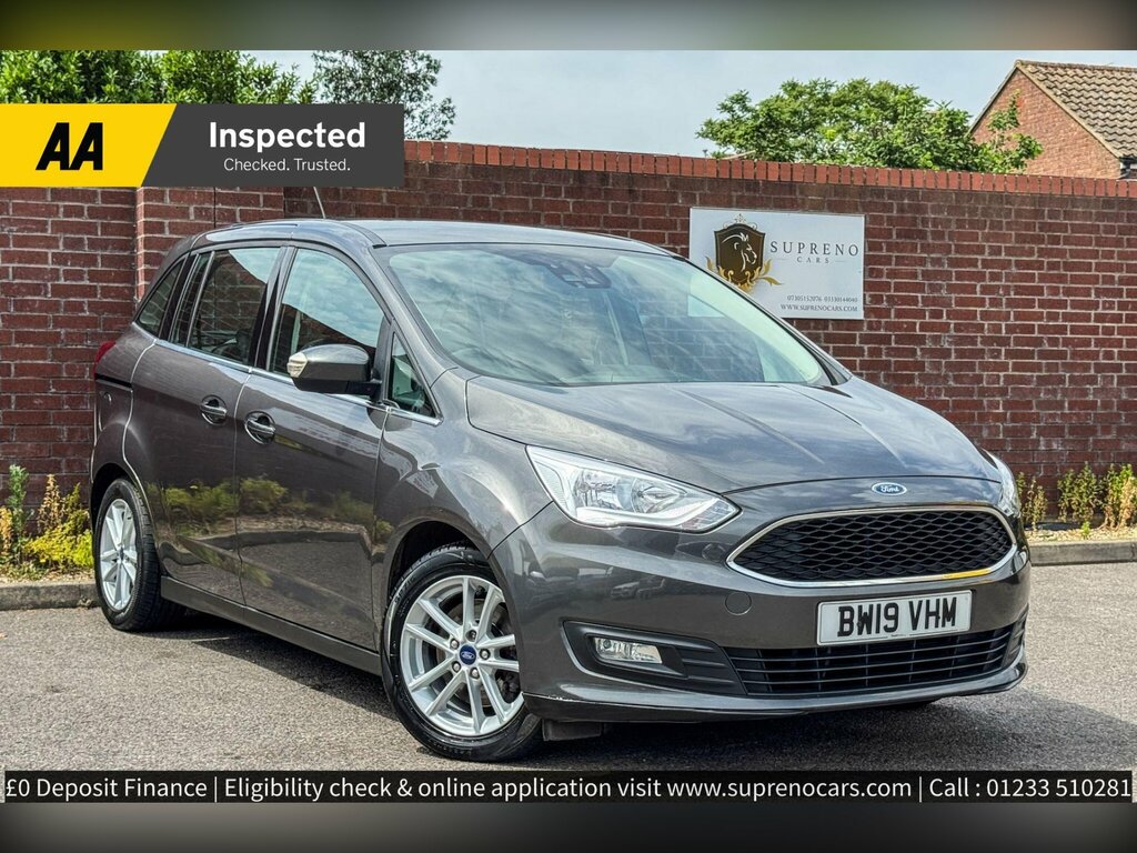 Ford Grand C-Max 1.0T Ecoboost Gpf Zetec Mpv Euro Grey