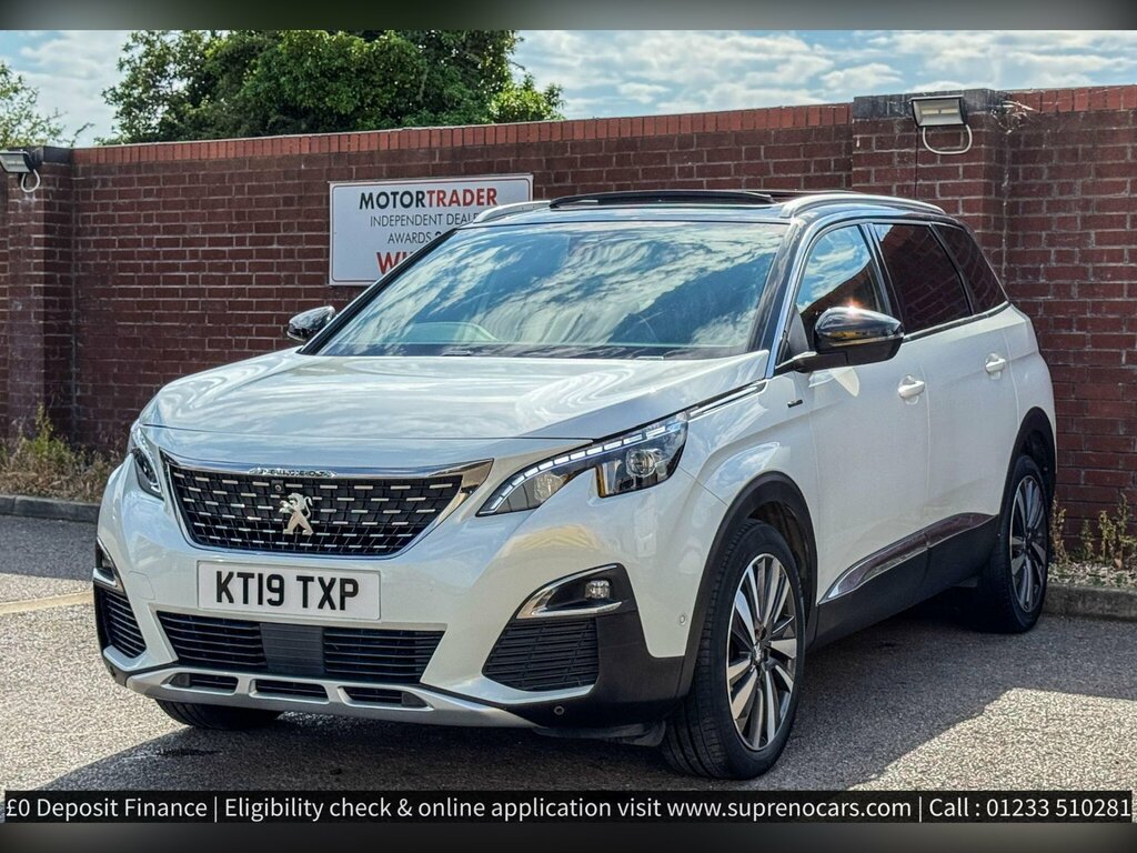 Peugeot 5008 1.5 Bluehdi Gt Line Premium Suv Eat Eur White #6