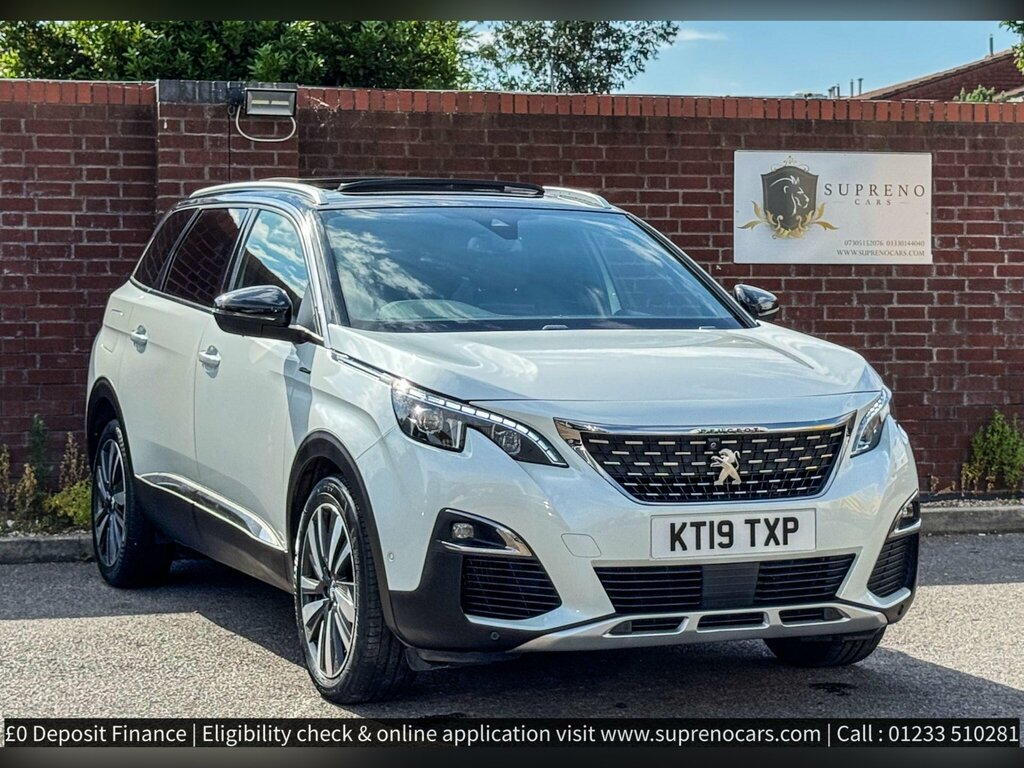 Peugeot 5008 1.5 Bluehdi Gt Line Premium Suv Eat Eur White #3