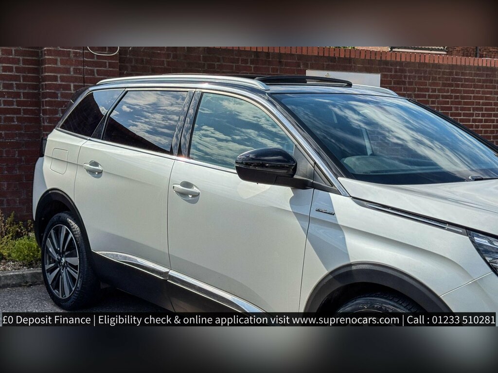 Peugeot 5008 1.5 Bluehdi Gt Line Premium Suv Eat Eur White #4
