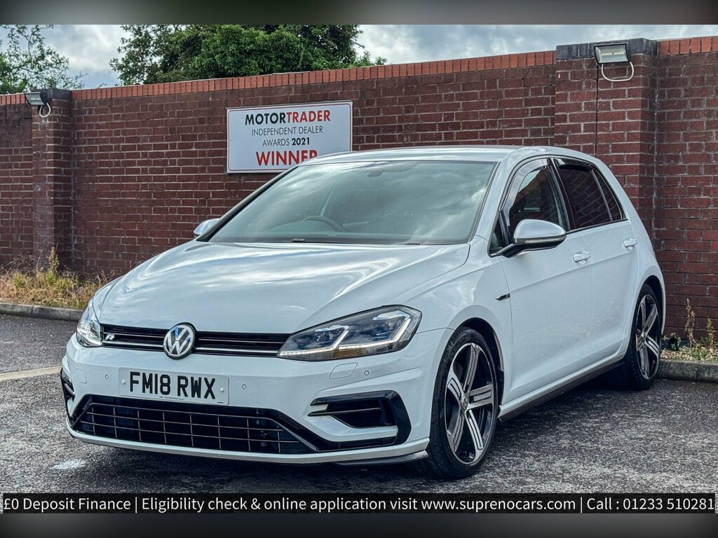 Volkswagen Golf 2.0 Tsi R Dsg 4Motion Euro 6 Ss FM18RWX White #5