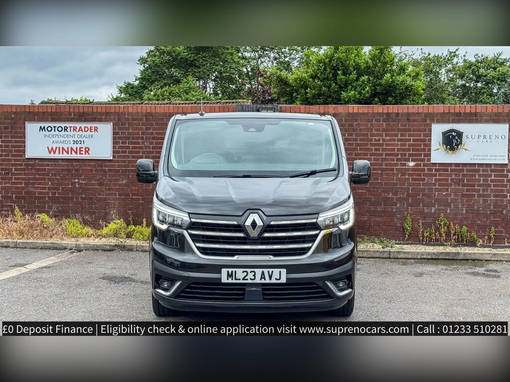 Renault Trafic 2.0 Dci Blue Ll30 Sport L2 H1 Euro 6 Ss ML23AVJ Black #4