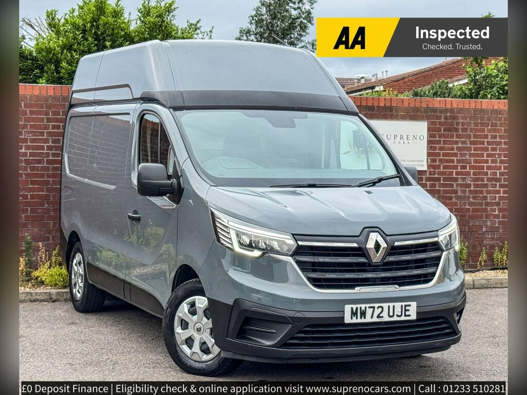 Renault Trafic 2.0 Dci Blue Sh30 Business Panel Van M Grey