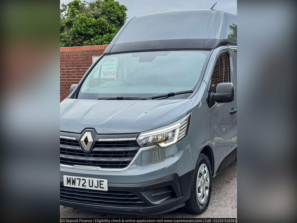 Renault Trafic 2.0 Dci Blue Sh30 Business Panel Van M Grey #6