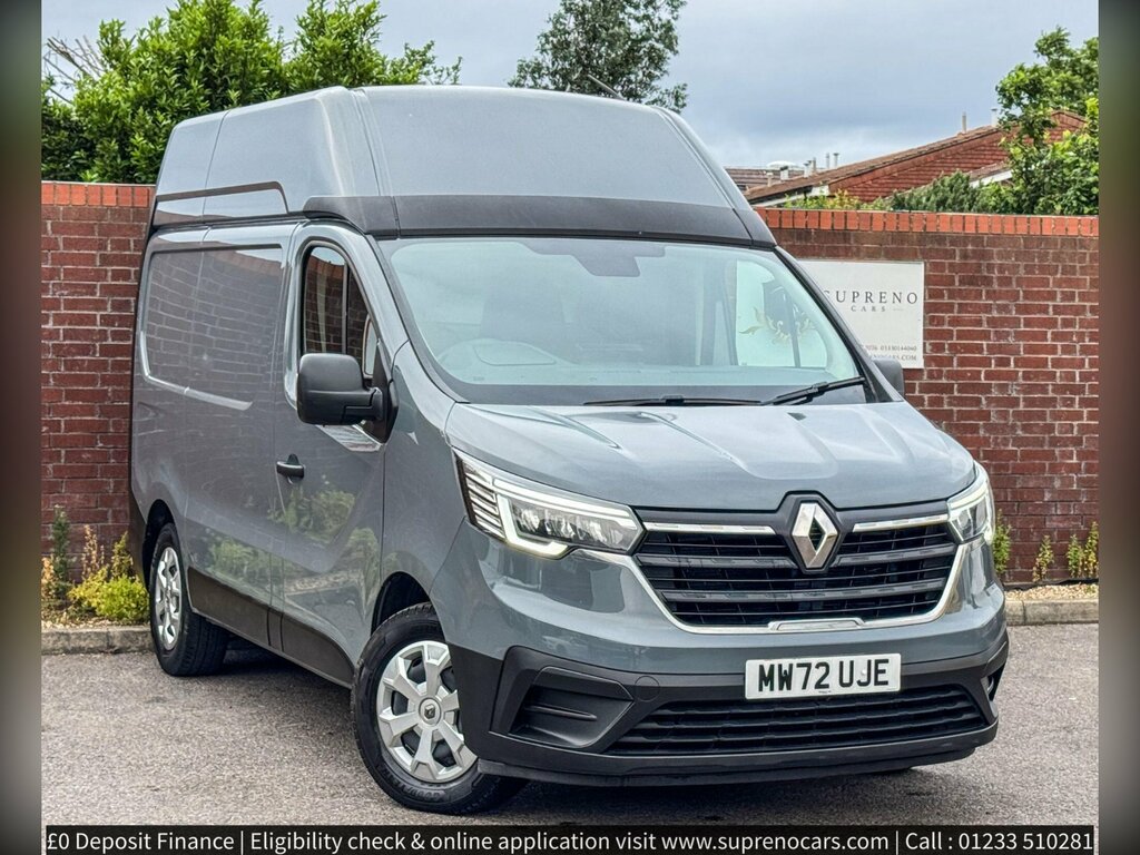 Renault Trafic 2.0 Dci Blue Sh30 Business Panel Van M Grey