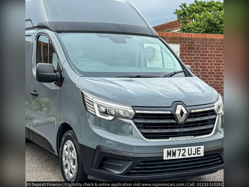 Renault Trafic 2.0 Dci Blue Sh30 Business Panel Van M Grey #4