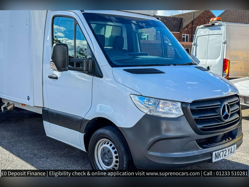 Mercedes-Benz Sprinter 2.0 315 Cdi Progressive Chassis Cab Man White #4