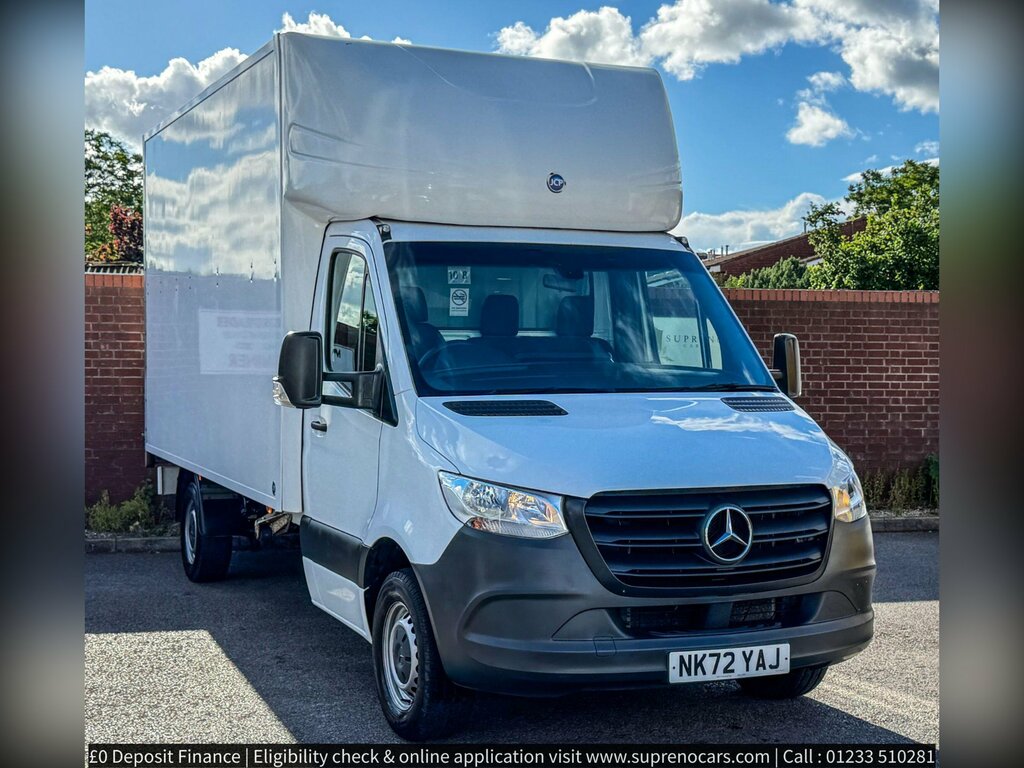 Mercedes-Benz Sprinter 2.0 315 Cdi Progressive Chassis Cab Man White #2