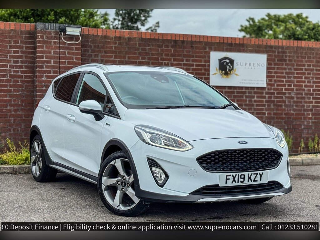 Ford Fiesta 1.0T Ecoboost Gpf Active X Hatchback Ma FX19KZY White
