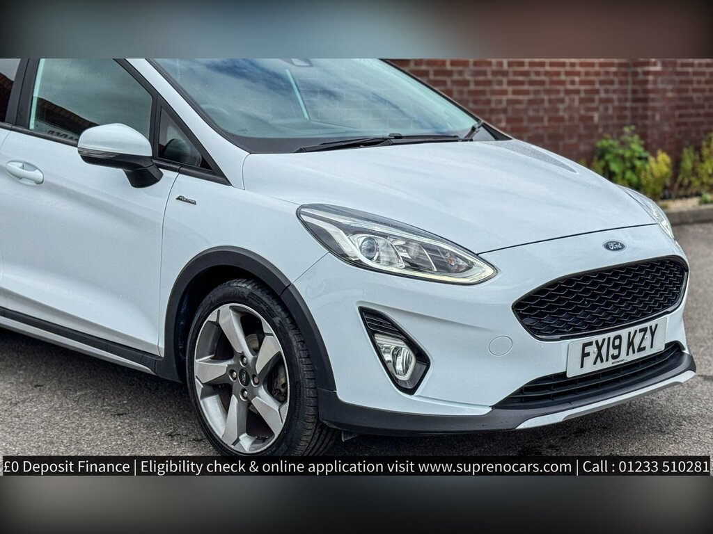 Ford Fiesta 1.0T Ecoboost Gpf Active X Hatchback Ma FX19KZY White #4