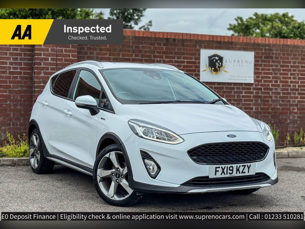 Ford Fiesta 1.0T Ecoboost Gpf Active X Hatchback Ma White