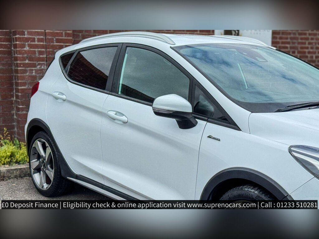 Ford Fiesta 1.0T Ecoboost Gpf Active X Hatchback Ma FX19KZY White #3
