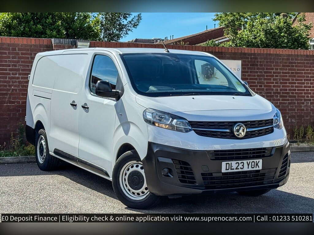 Vauxhall Vivaro 1.5 Turbo D 2900 Prime Panel Van 6Dr White