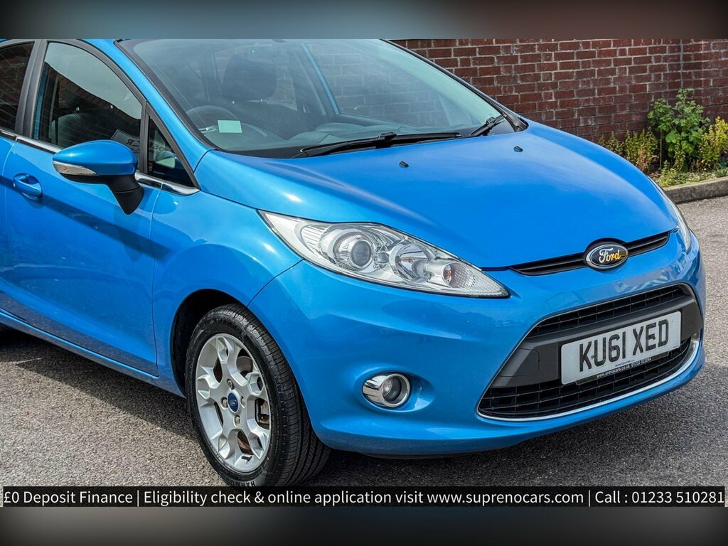 Ford Fiesta 1.4 Zetec Hatchback 154 Gkm Blue #5