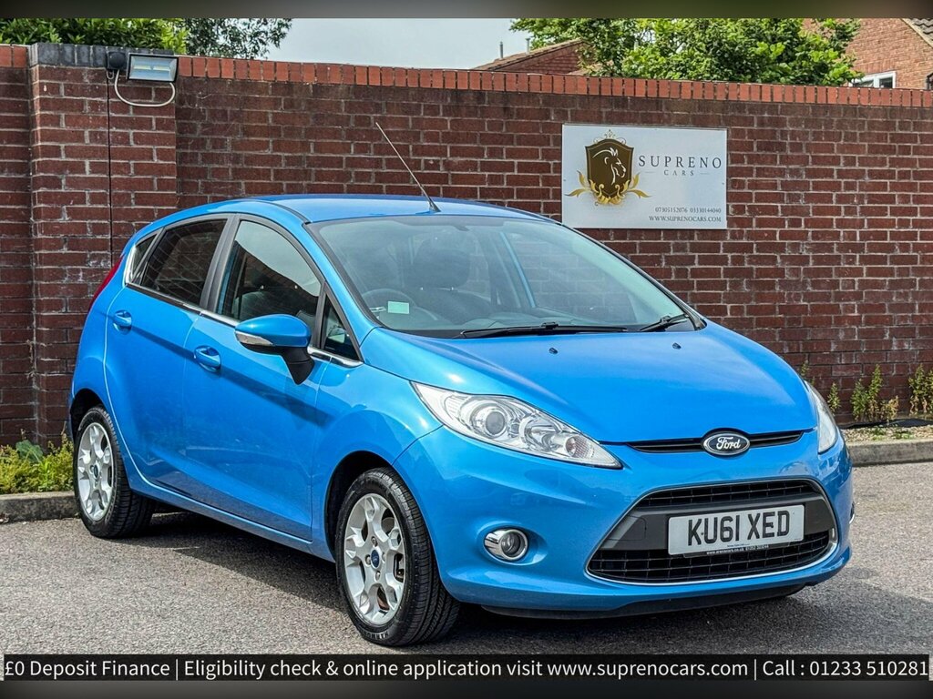 Ford Fiesta 1.4 Zetec Hatchback 154 Gkm Blue #3