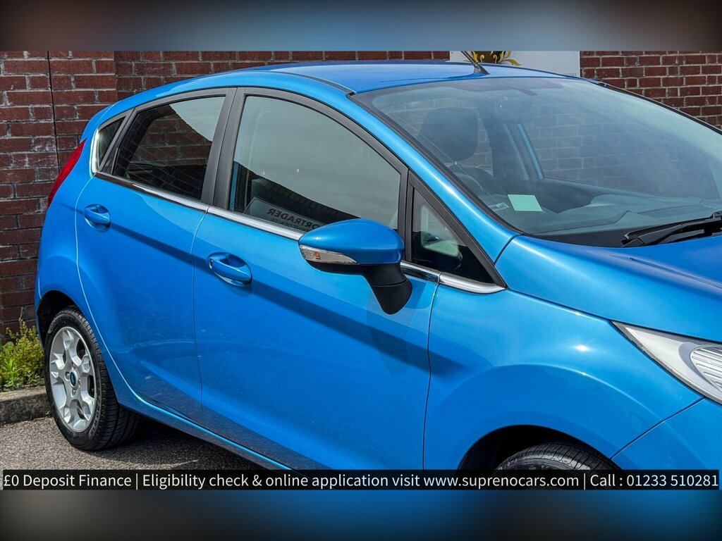 Ford Fiesta 1.4 Zetec Hatchback 154 Gkm Blue #4