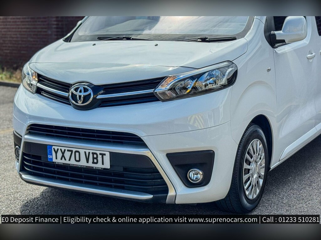 Toyota PROACE 1.5D Icon Medium Panel Van Mwb Euro 6 6Dr White #7