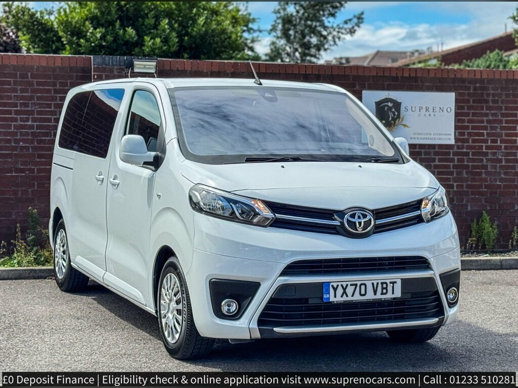 Toyota PROACE 1.5D Shuttle Medium Mpv Mwb Euro 6 Ss 9 Se White #2