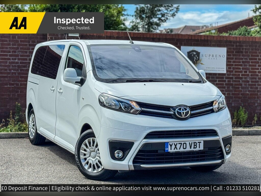 Toyota PROACE 1.5D Shuttle Medium Mpv Mwb Euro White