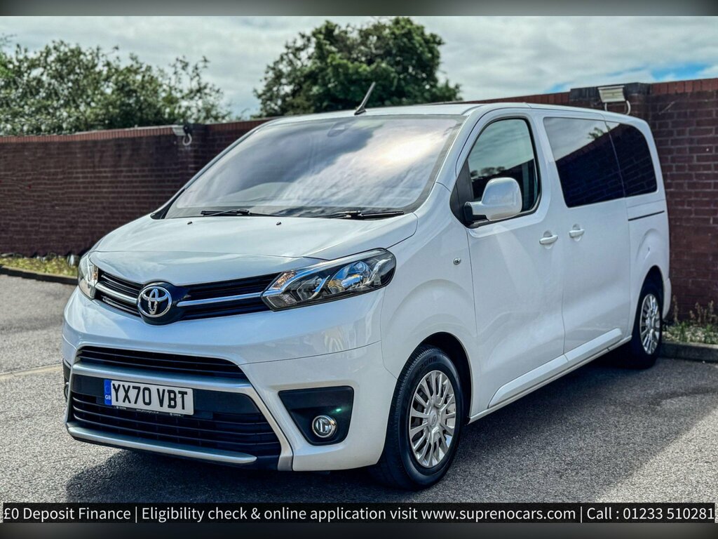 Toyota PROACE 1.5D Shuttle Medium Mpv Mwb Euro 6 Ss 9 Se White #6