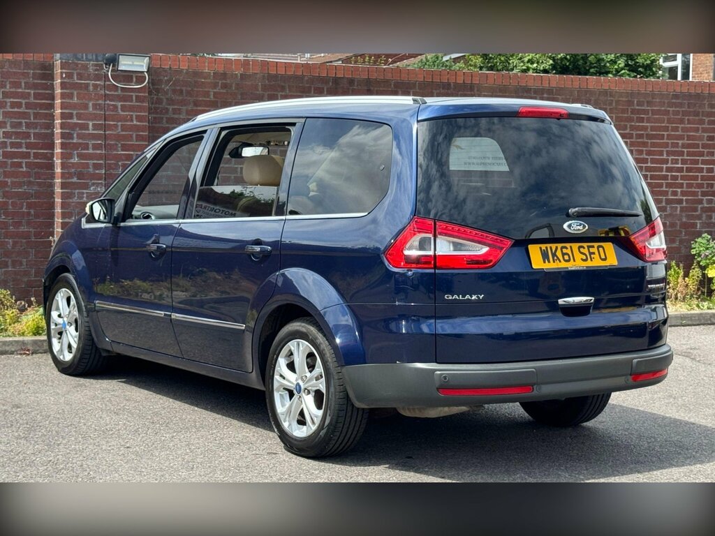 Ford Galaxy 2.0 Tdci Titanium X Mpv Euro 5 Blue #4
