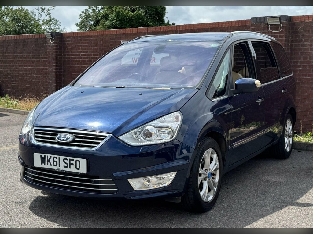 Ford Galaxy 2.0 Tdci Titanium X Mpv Euro 5 Blue #3