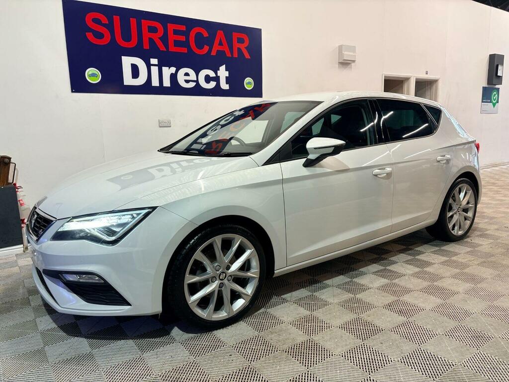 Seat Leon Hatchback 1.4 Tsi Fr Technology Euro 6 Ss White
