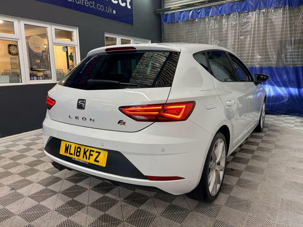 Seat Leon Hatchback 1.4 Tsi Fr Technology Euro 6 Ss White #3