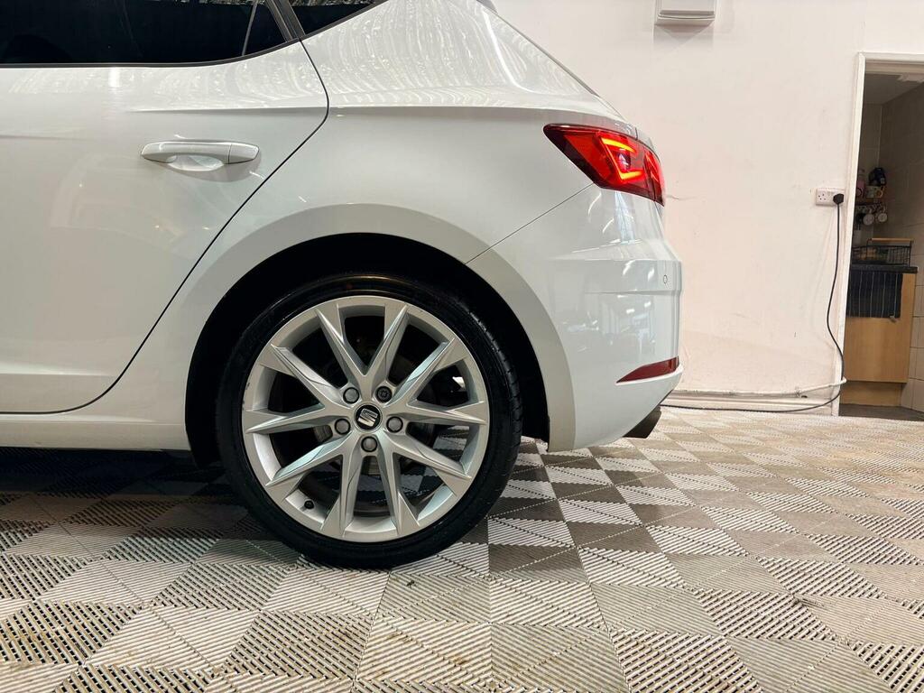 Seat Leon Hatchback 1.4 Tsi Fr Technology Euro 6 Ss White #5