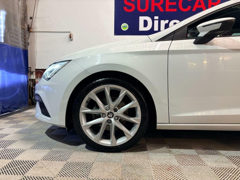 Seat Leon Hatchback 1.4 Tsi Fr Technology Euro 6 Ss White #4