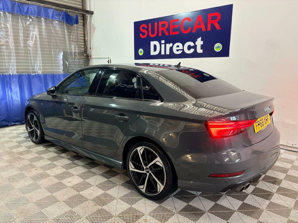 Audi A3 Saloon 1.5 Tfsi Cod 35 Black Edition S Tronic Euro FP68XFF Grey #2
