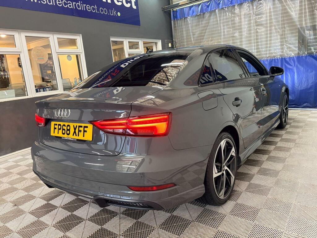 Audi A3 Saloon 1.5 Tfsi Cod 35 Black Edition S Tronic Euro FP68XFF Grey #3