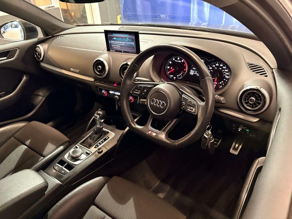 Audi A3 Saloon 1.5 Tfsi Cod 35 Black Edition S Tronic Euro FP68XFF Grey #4