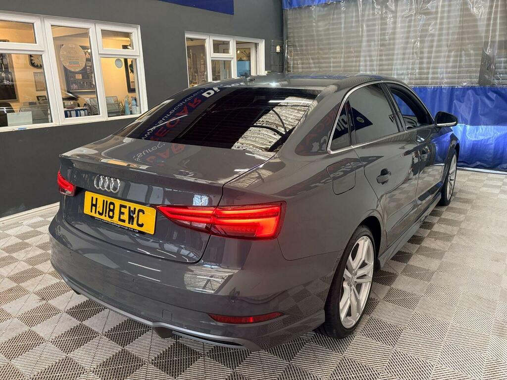 Audi A3 Saloon 1.5 Tfsi Cod S Line Euro 6 Ss 2018 Grey #3