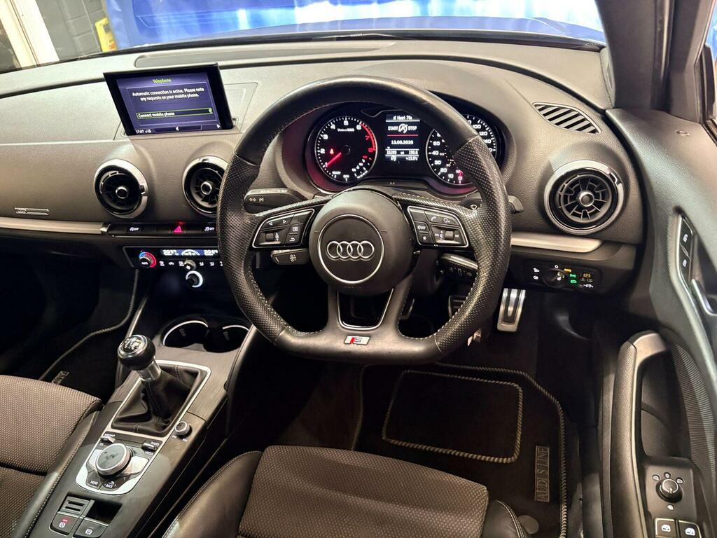 Audi A3 Saloon 1.5 Tfsi Cod S Line Euro 6 Ss 2018 Grey #4