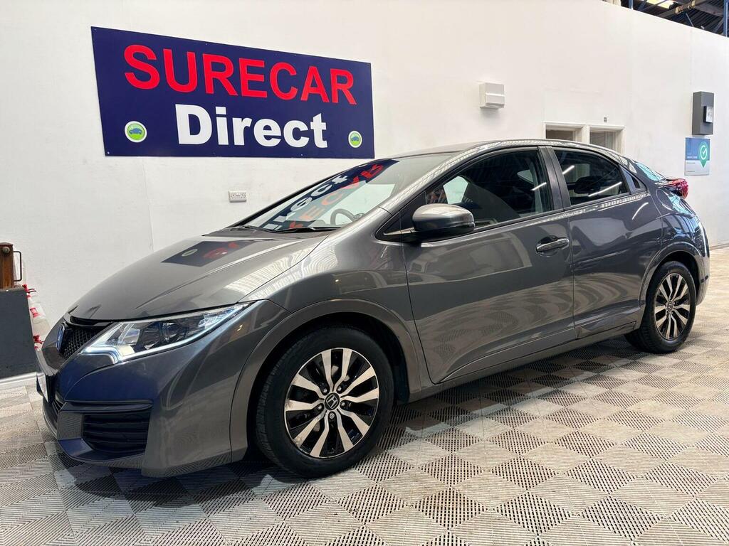 Honda Civic Hatchback 1.4 I-vtec S Euro 6 Ss 201616 Grey