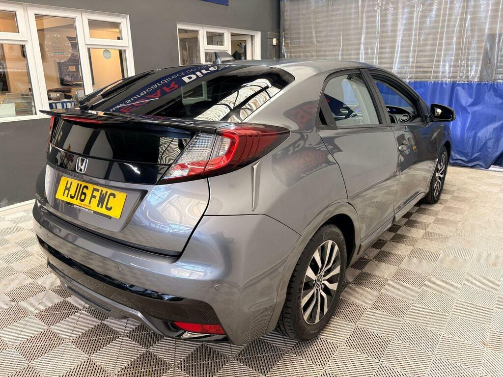 Honda Civic Hatchback 1.4 I-vtec S Euro 6 Ss 201616 Grey #3