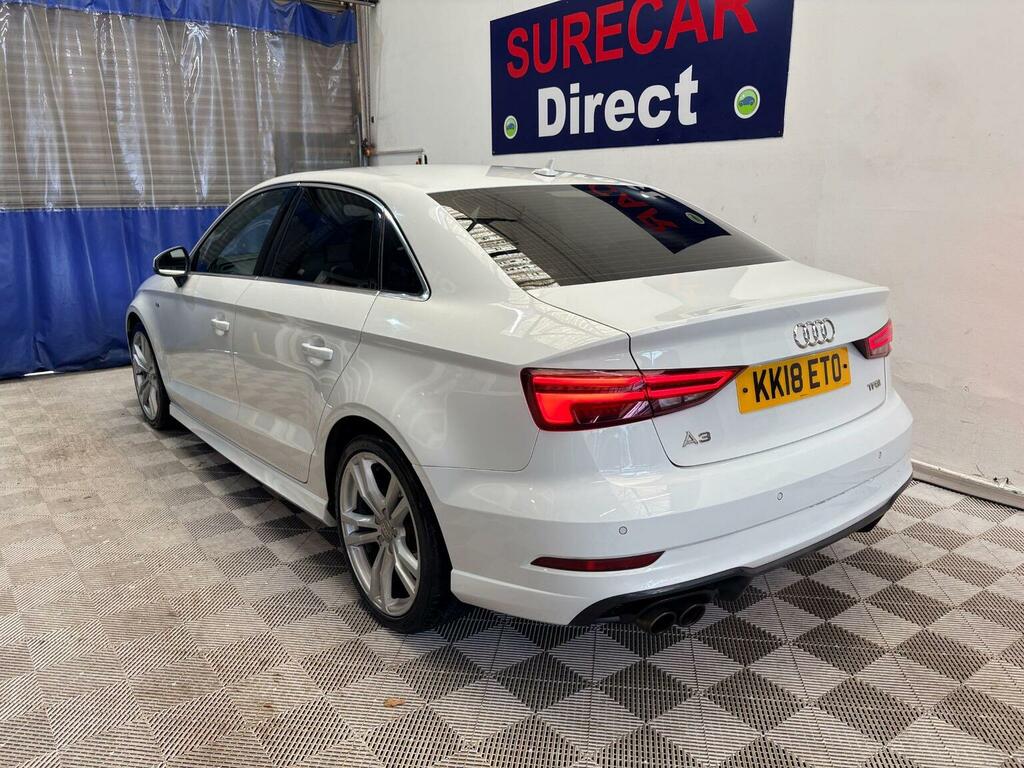 Audi A3 Saloon 1.5 Tfsi Cod S Line S Tronic Euro 6 Ss 4 White #2