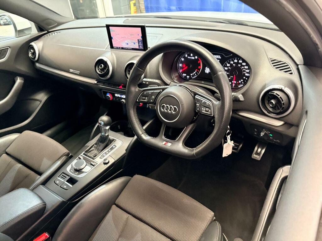 Audi A3 Saloon 1.5 Tfsi Cod S Line S Tronic Euro 6 Ss 4 White #4