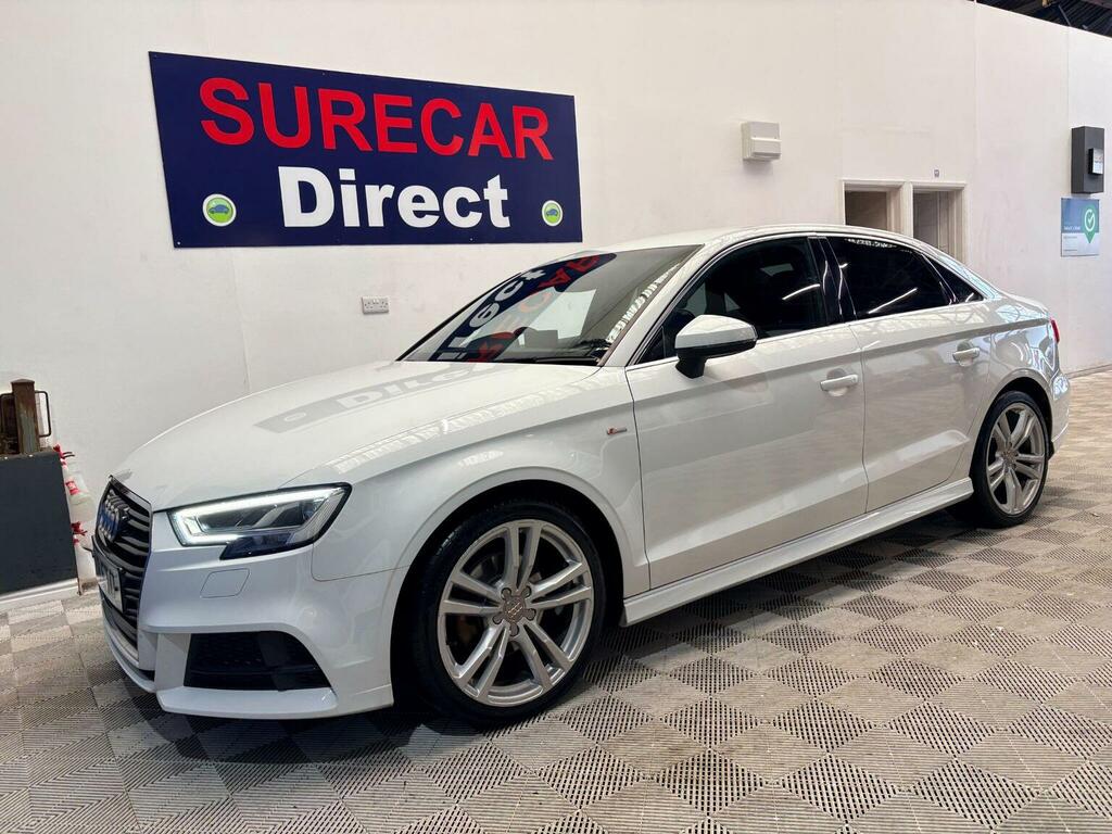 Audi A3 Saloon 1.5 Tfsi Cod S Line S Tronic Euro 6 Ss 4 White