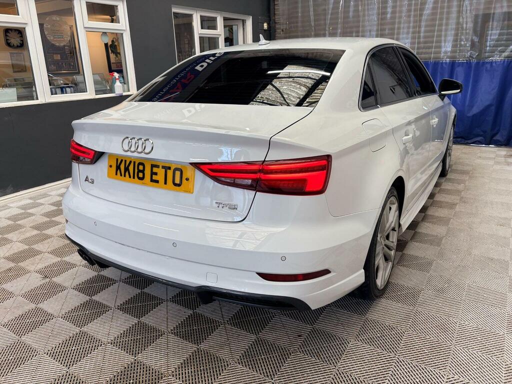 Audi A3 Saloon 1.5 Tfsi Cod S Line S Tronic Euro 6 Ss 4 White #3