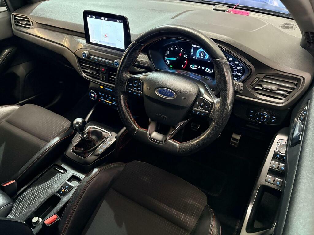 Ford Focus Hatchback 1.0T Ecoboost St-line X Euro 6 Ss Black #4